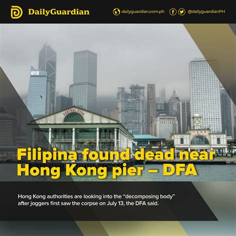 hongkong pinay scandal|DFA confirms death of OFW in Hong Kong .